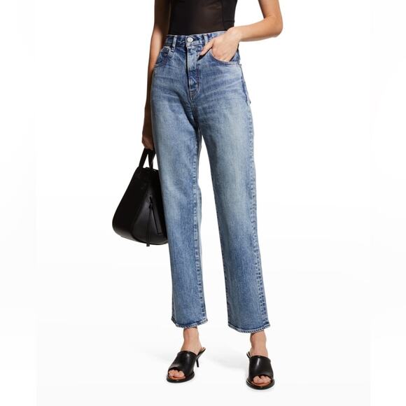Moussy Denim - Moussy Vintage Woodhaven Wide Straight Howa Jeans 26